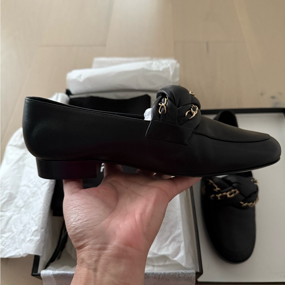 Authentic NWT Chanel Leather Moccasins/loaf size EUR 37 - Picture 4 of 10